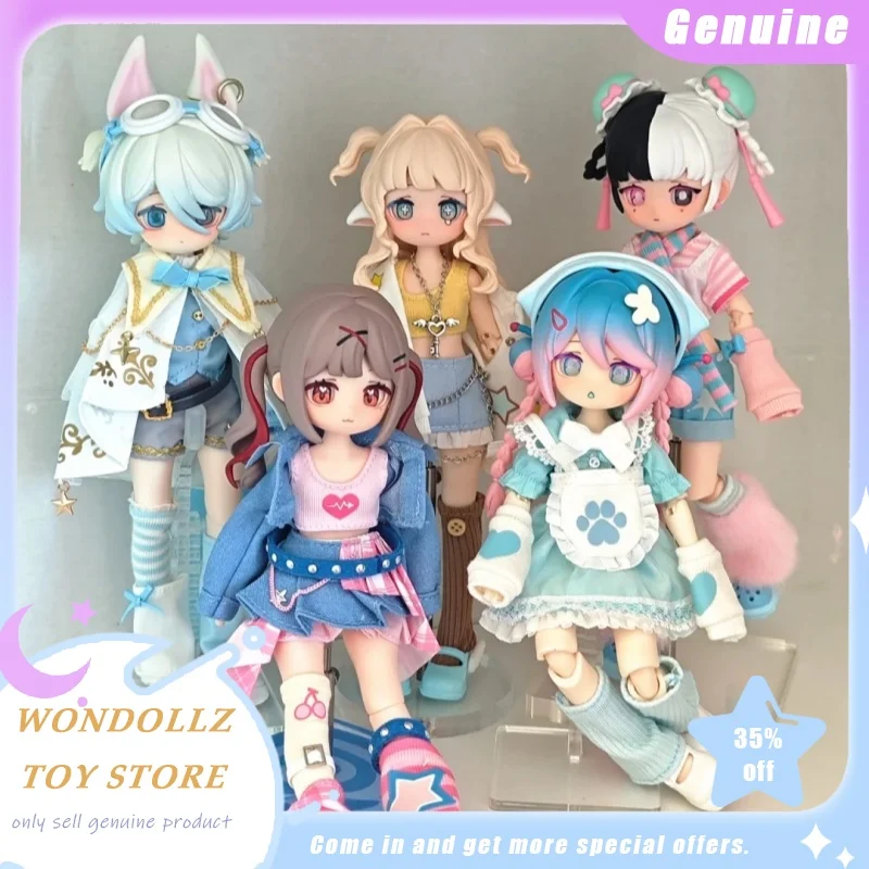 ของเล่นสะสม ตุ๊กตาสัตว์เลี้ยงน่ารัก รุ่น Genuine Freedom Advocates Electronic Cute Pet 1/12 Bjd Blind Box Kawaii Girl Action Figure ของตกแต่งโต๊ะทำงาน ของขวัญสำหรับเด็กผู้หญิง