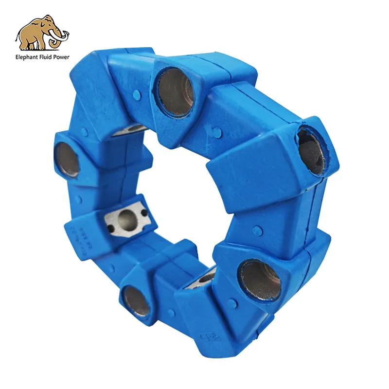 للبيع قطع غيار المضخة الهيدروليكية اقتران المطاط المرن قسط الأزرق 22A #2