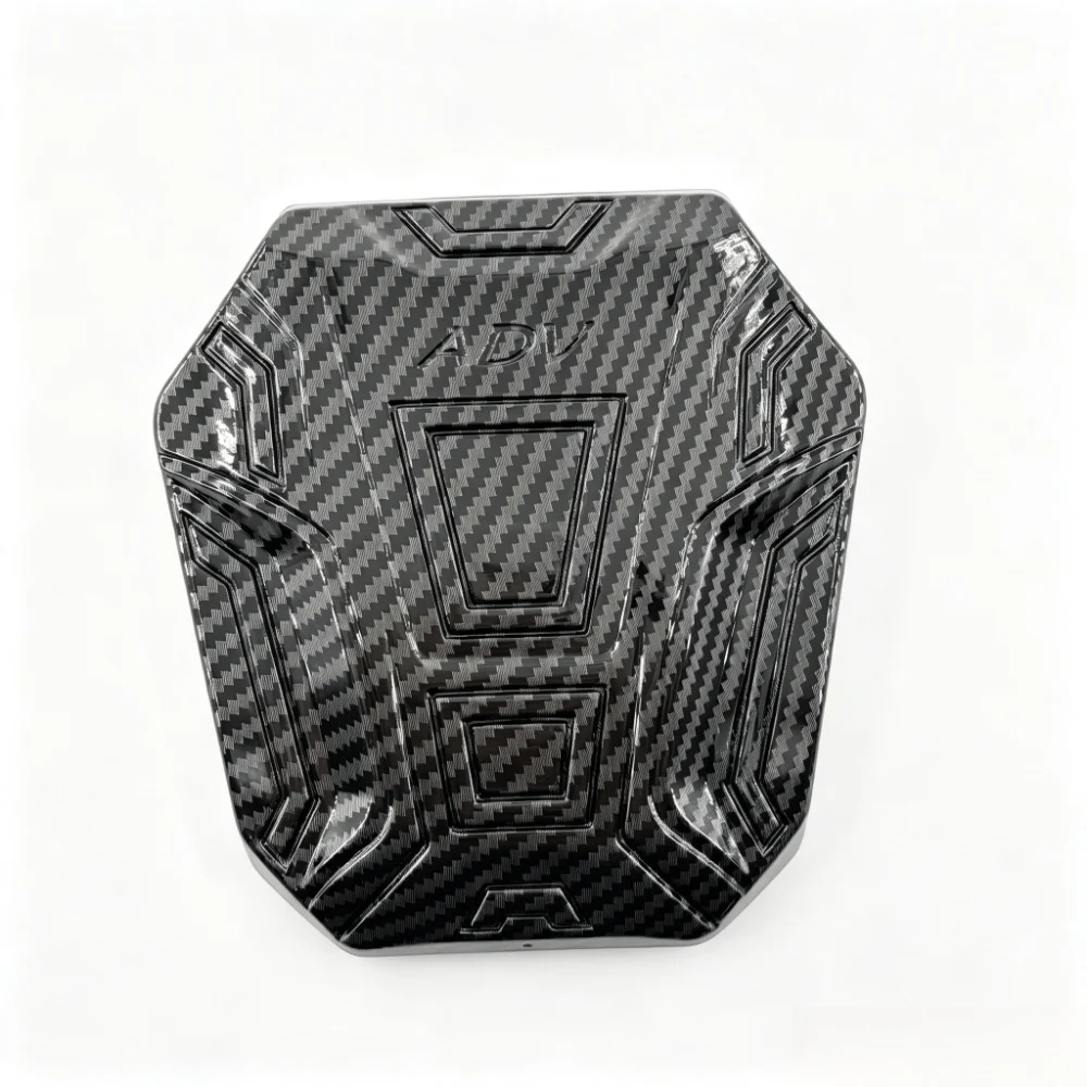 Motorcycle Tank Cover Hydrographic Compatible with Honda ADV160 2021-2026 Carbon Fiber Protection Patch