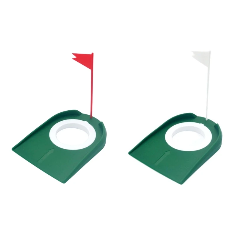 

652F Light weight Golf Practice Equipment Plastic Golf Putting Practice Cups Flags for Backyard and Camping Drills