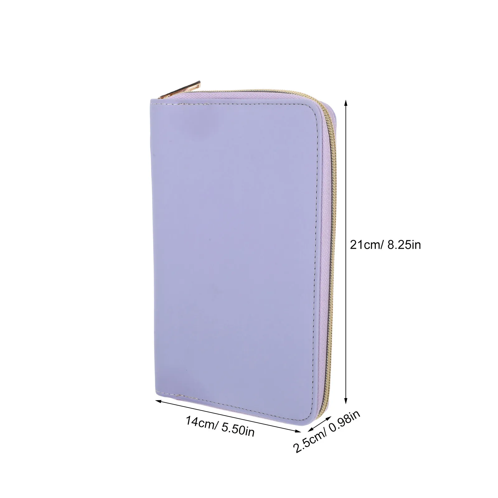 A6 Binder Budget Planner PU Zipper Wallet Organizer Multi Functional Money Card Cash Binder Organizer Refillable Planner Loose view 2