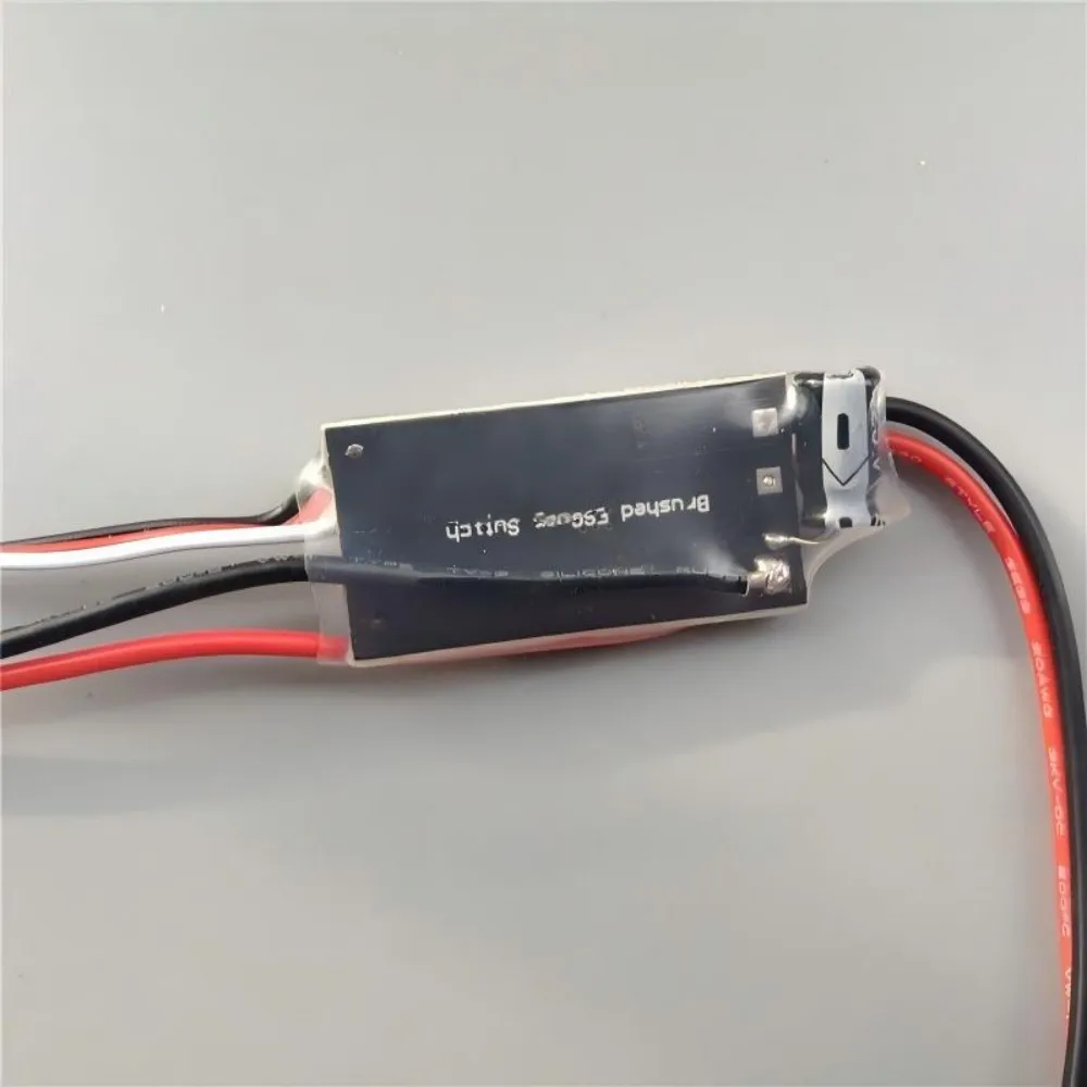 20A Unidirectional Brushed Electronic Speed Controller 6V-16V 2S-4S Lipo BEC 5V 1.5A 2 Modes Switch for RC Receiver 5/6 Channel