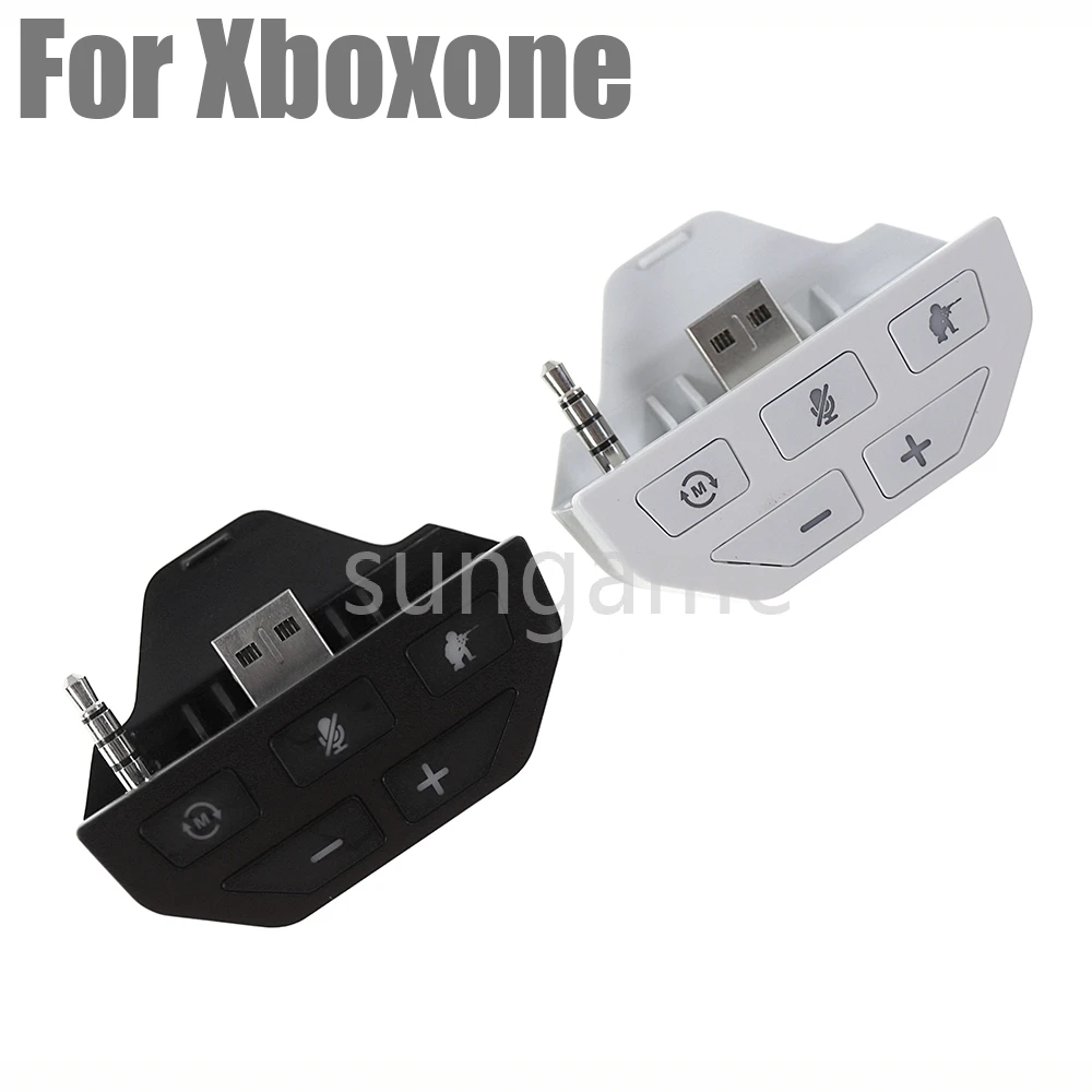 10pcs Audio for Xbox One XboxSeries S X Controller Stereo Headset Adapter Headphone Converter
