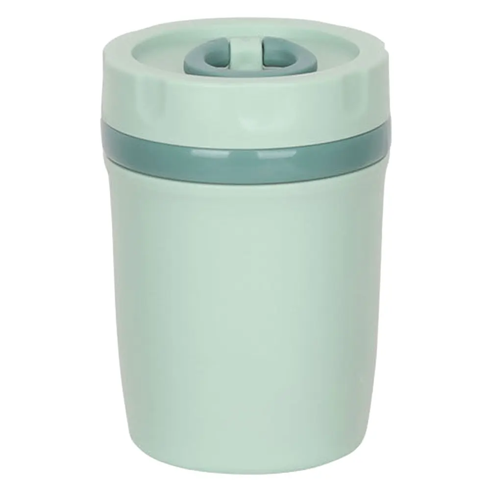 

Sealed Soup Food Microwavable Green PP Handles Drink Container Leak Proof Insulated Travel Drink Container Mug