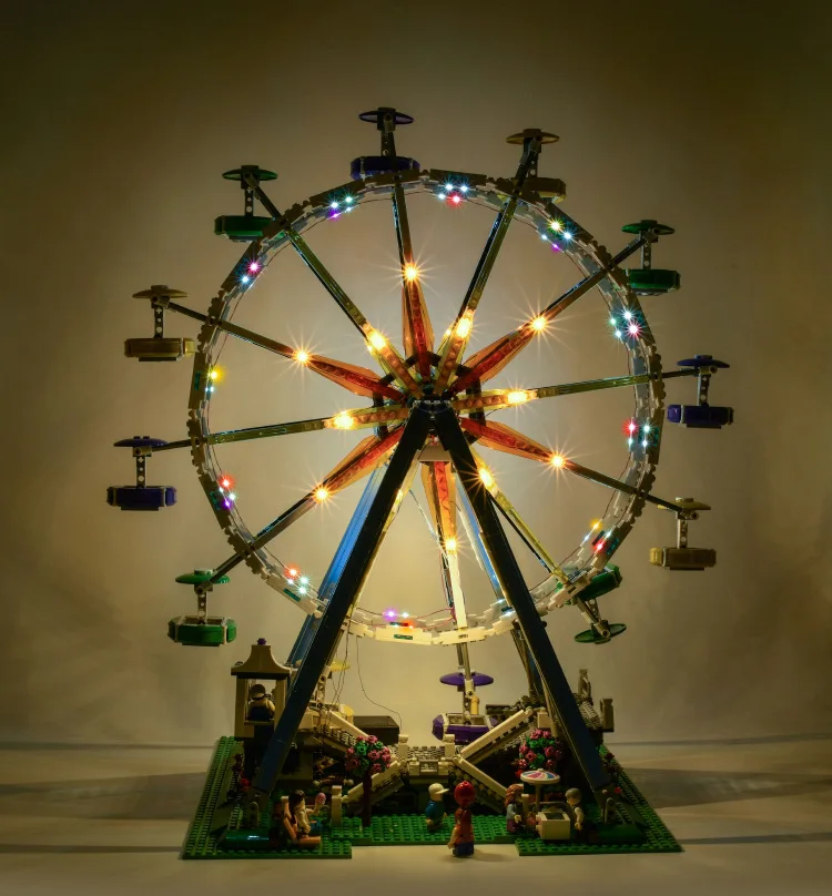 No Model Led Light Kit for Creator 10247 Ferris Wheel