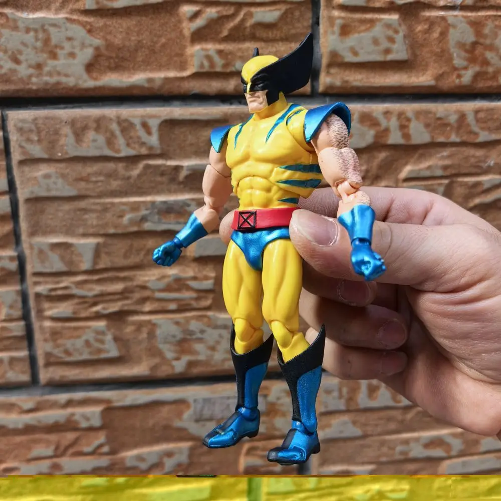 Mafex 096 wolverine figuras de ação brinquedos conjunto alta qualidade estátua móvel modelo boneca ornamentos colecionáveis presentes natal dia das bruxas