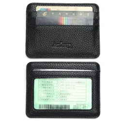 New Men's Wallet Male Thin Mini ID Credit Card Holder Small Cardholder Purse For Women Men Business Card Wallet