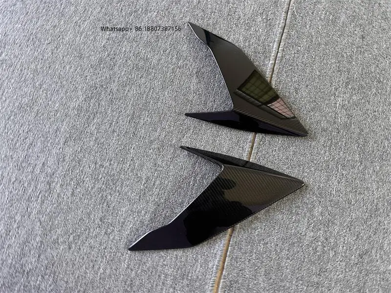 

V Style Matt & Glossy Dry Carbon Fiber Rear Side Fender Vents Trim Body Kit forLamborghini Huracan STO