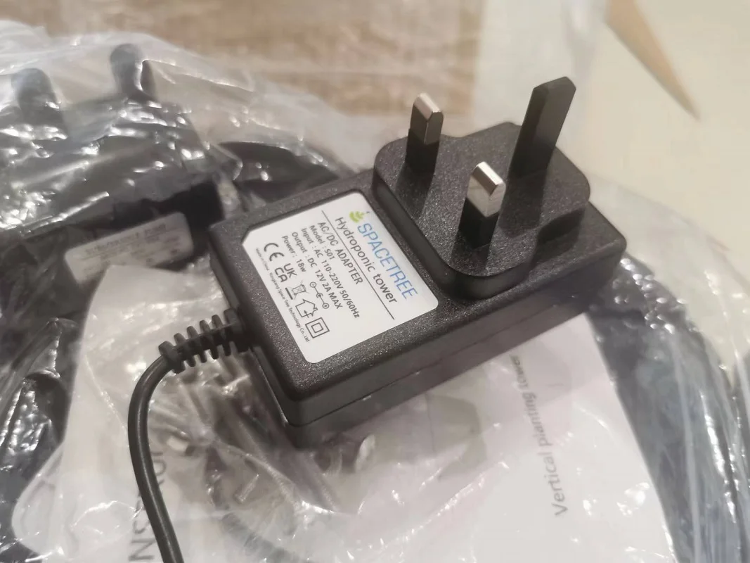 Plug With Built-in Timer for Hydroponics Towers Hydroponic System Timer