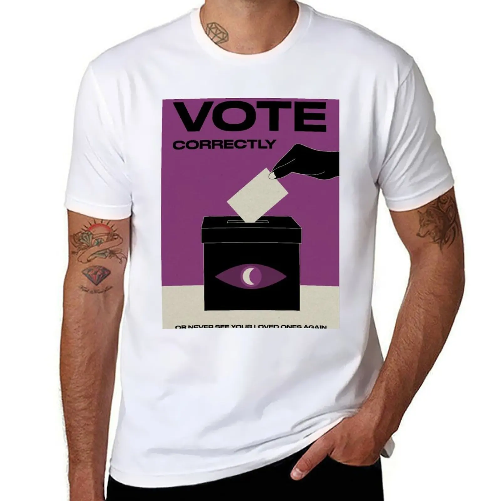 

Vote Cecil poster T-Shirt cotton t shirt pack man tshirt T-Shirt