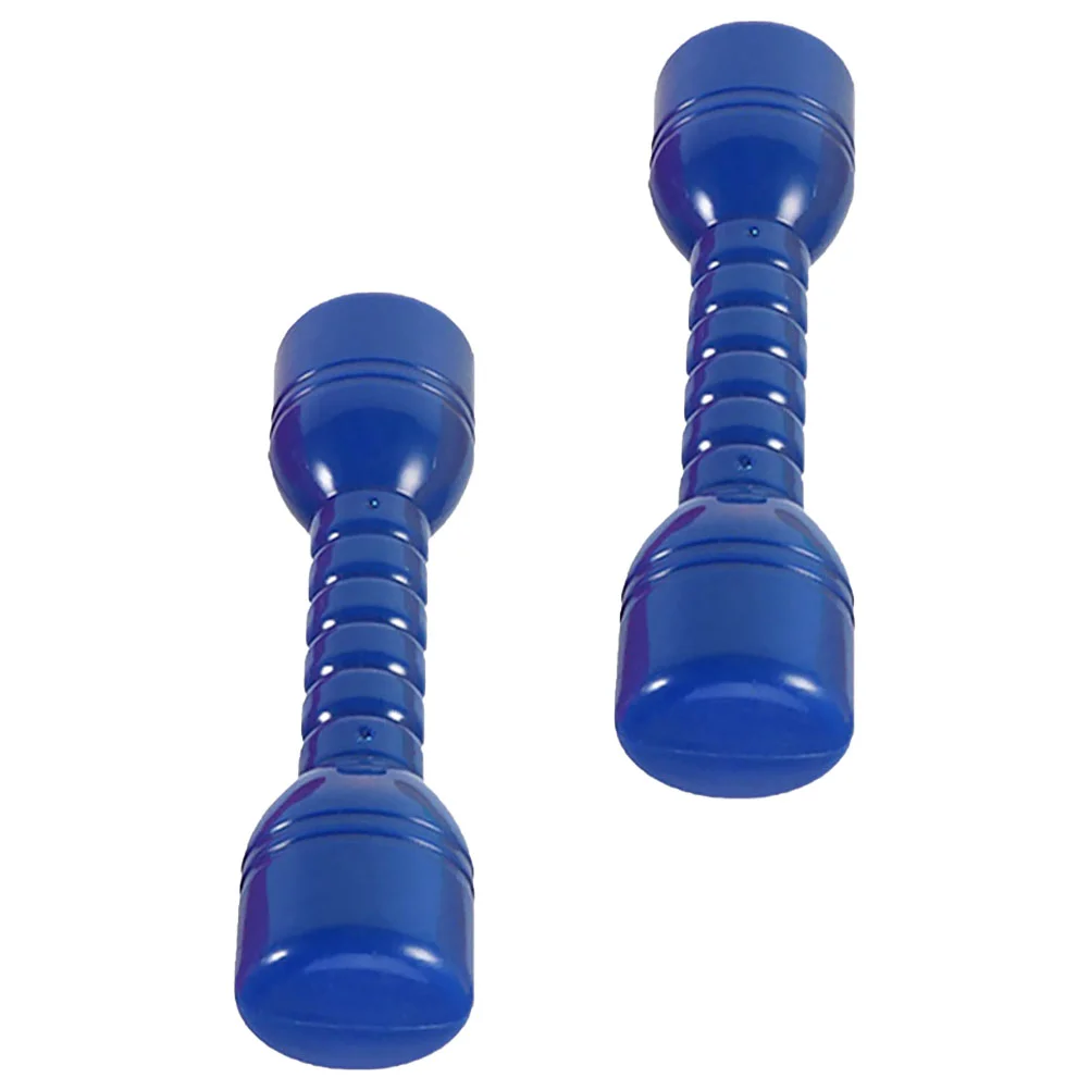 2 Pcs Children's Dumbbell Dumbells Barbells for Kindergarten Plastic Kids Small Dumbbells Abs Exercise