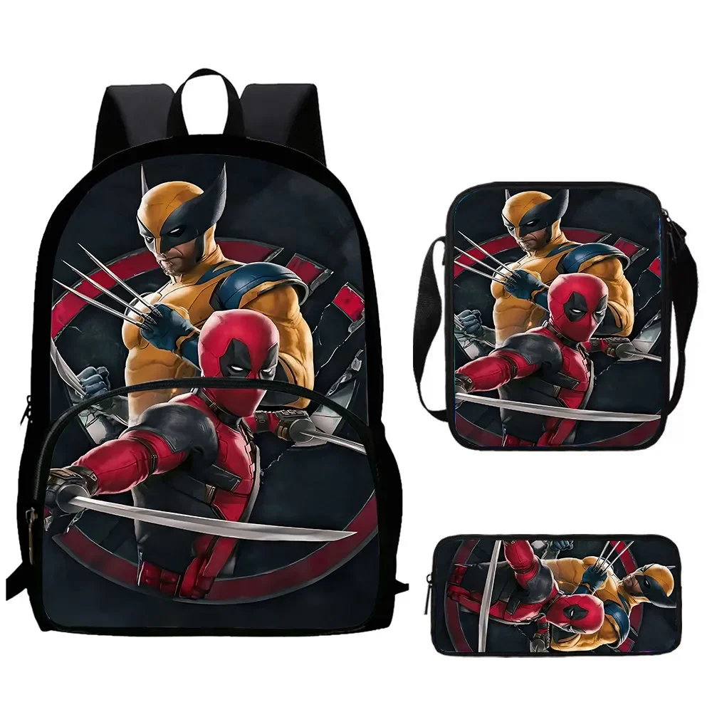 sac-a-dos-enfant-avec-poche-avant-sacs-a-bandouliere-sacs-a-crayons-pour-ages-de-5-a-10-ans-sacs-d'ecole-de-dessin-anime-deadpool-et-wolverine-pour-garcons-et-filles