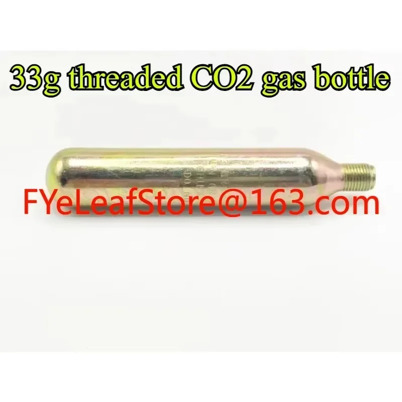 33g threaded CO2 small gas cylinder for disposable life-saving skin rejuvenation equipment.