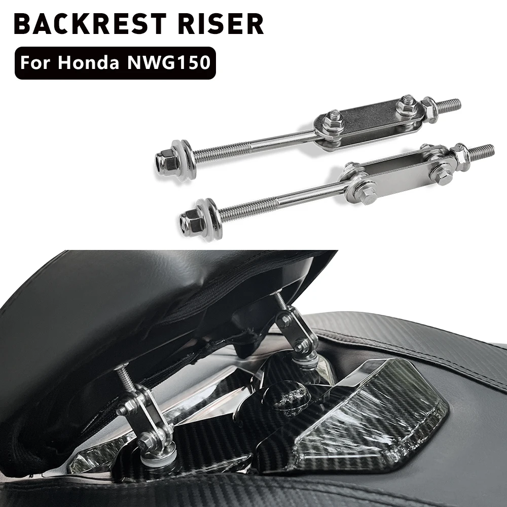 NWG150 Motorcycle Backrest Height Enhancer For Honda NWG 150 Front Adjustable Backrest Height Attachment Motorcycles Accessories