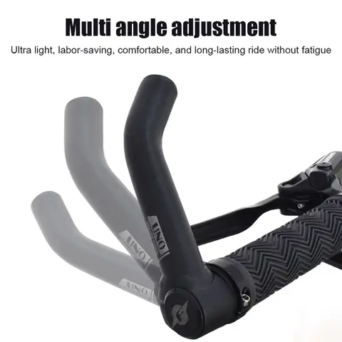 1 Pair Adjustable Bike Grip Bar End Handle Auxiliary Riding Horn Rest Handlebars Cycling Fatigue Relief Bicycle Accessories