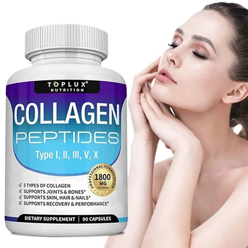 

Коллагеновые пептиды — поддержка здоровых волос, кожи, ногтей, суставов и костей, антиоксидантов