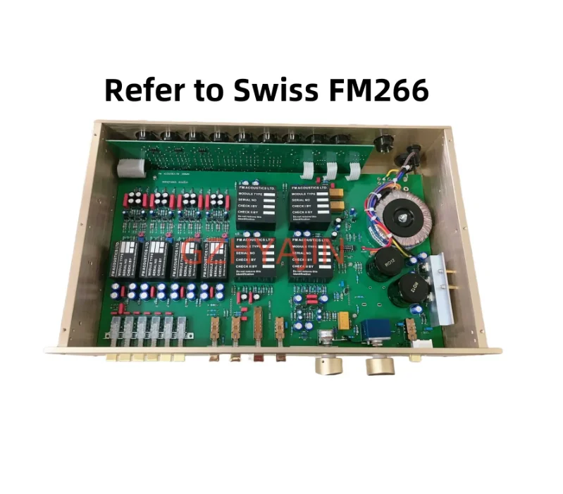 Reference Switzerland FM266MKII Circuit Class A Fully Balanced Hifi Preamplifier audio amplifier