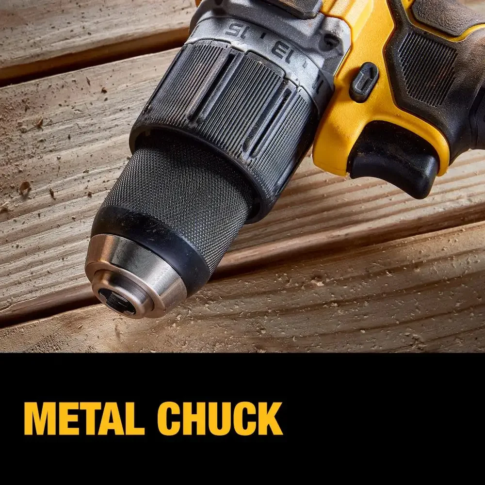 DeWalt DCD805 1/2in Brushless Cordless Hammer Drill Driver 20V Lithium Power Tools 2000RPM 90NM 34000IPM