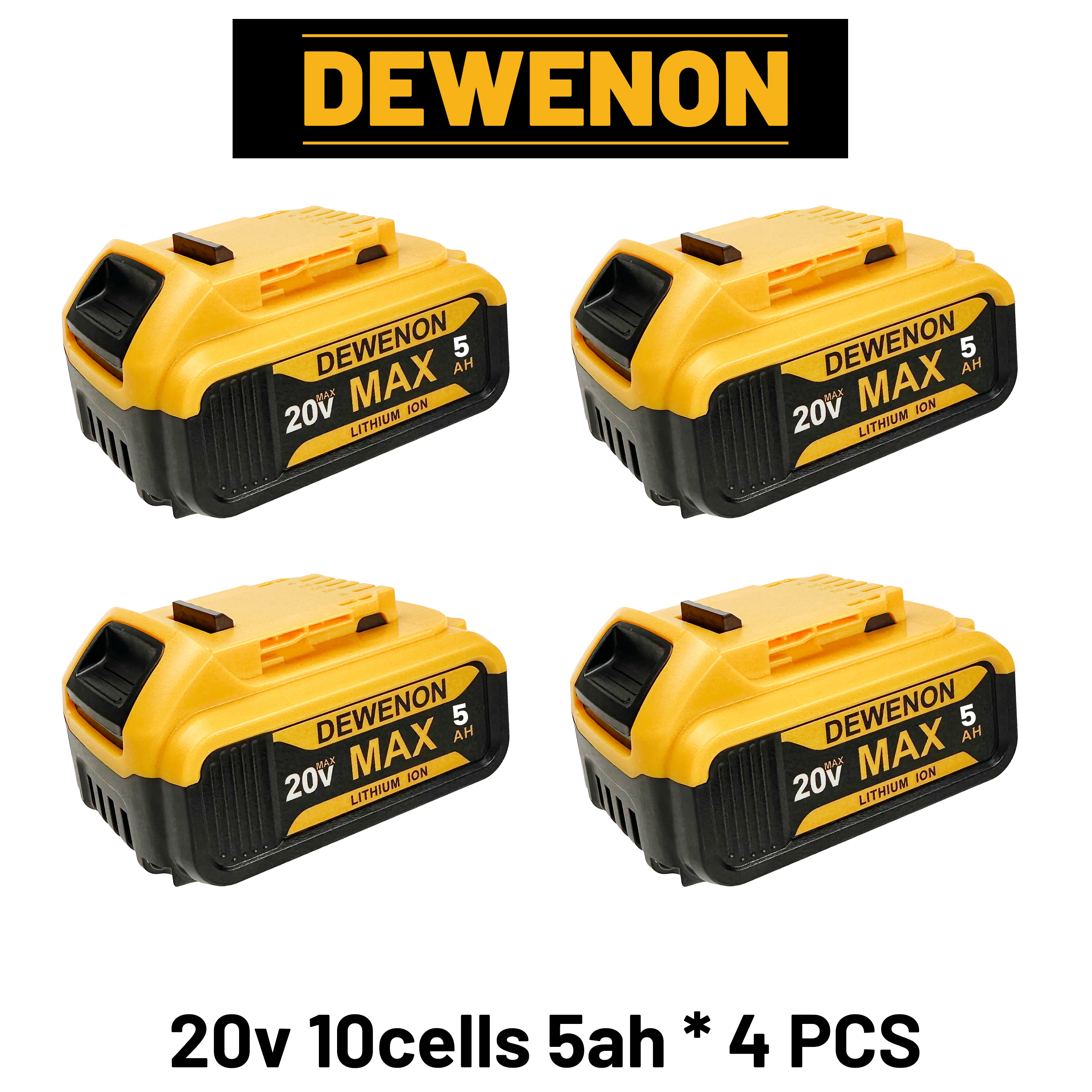 

For DeWalt 5Ah/ 20V battery replaceable DCD887 DCD805 DCF860 Dcd796 DCG406 DCF880 DCF512 DCD805 power tools battery