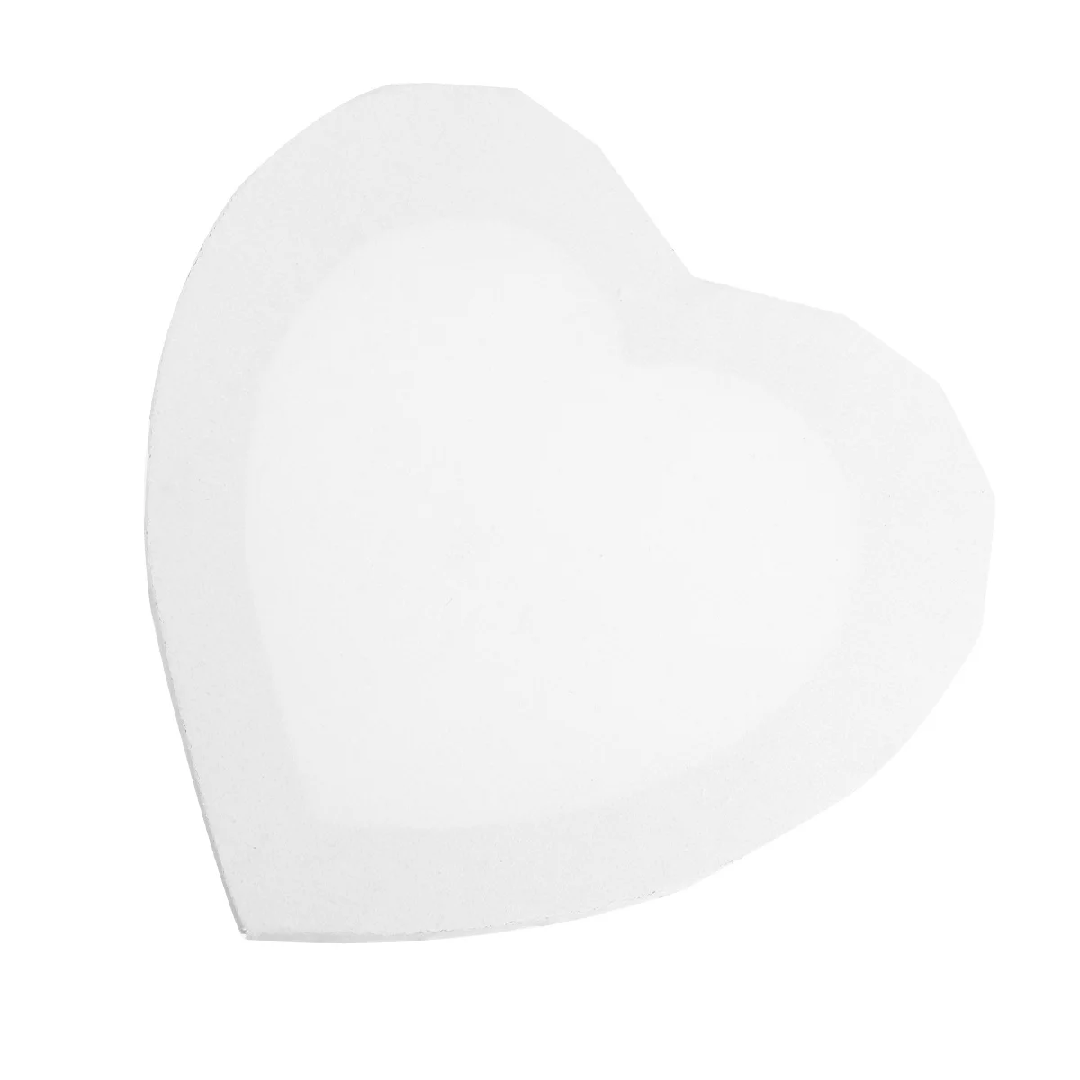 

2Pcs Premium Heart Oil Painting Canvas Board Sturdy Wood Frame Cotton Drawing Surface for Creative Art Making 20Cm Size
