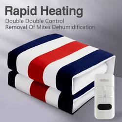 Electric Blanket Thicker Heater Double Body Warmer Heated Blanket Thermostat Electric Heating Blanket Electric Heating Heater