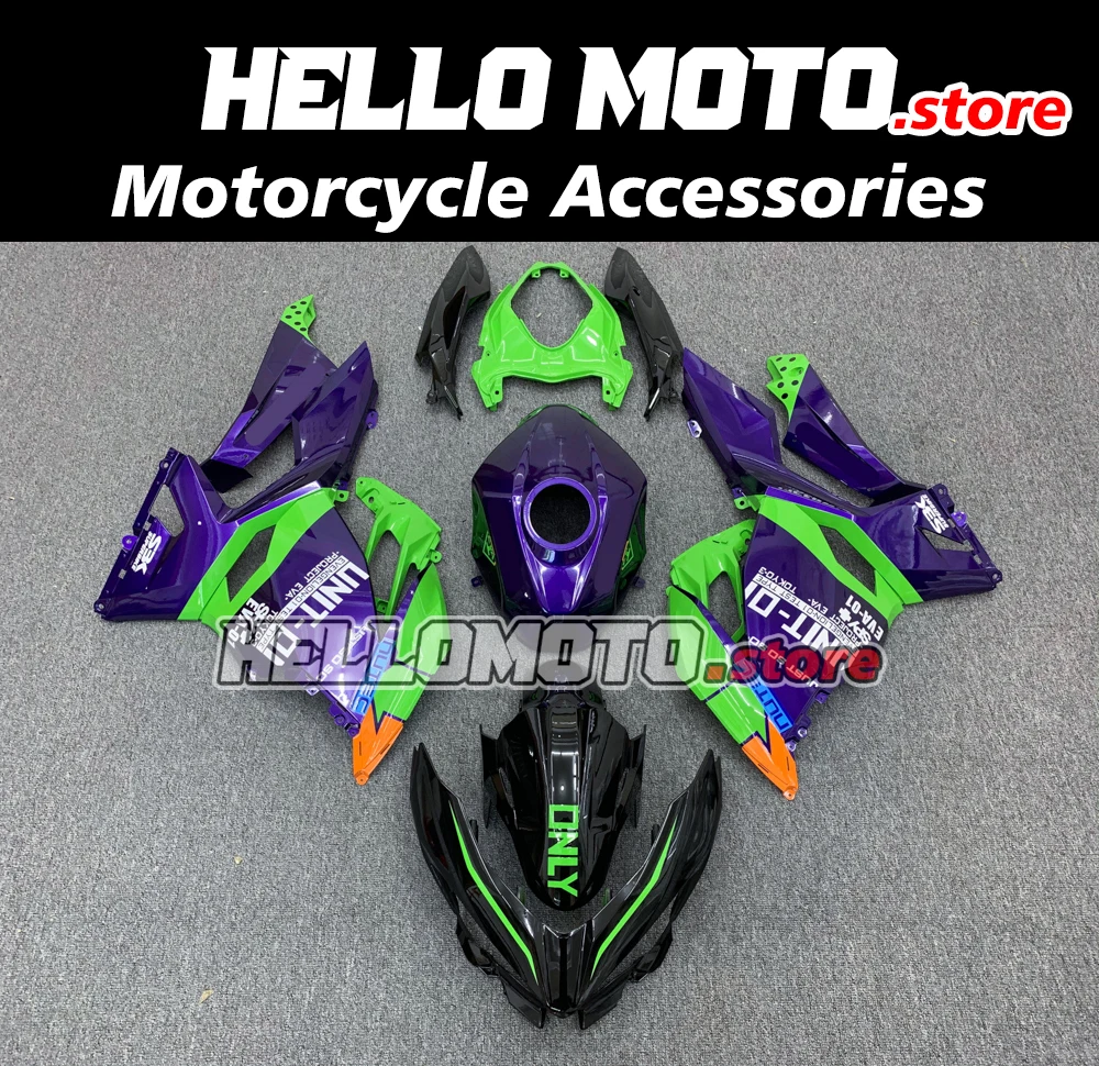 New ABS Injection Molding Fairings Kits Fit For Ninja400 EX400 ZX-4R 2018 2019 2020 Bodywork Set matte