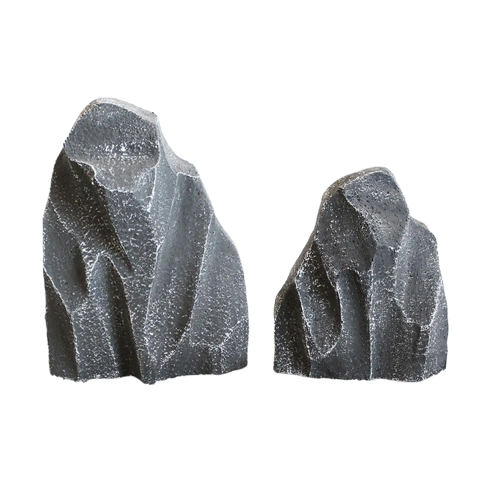 Artificial Landscape Rock Foam Material Realistic Decor Sculpture Garden Ornament for Courtyard Balcony