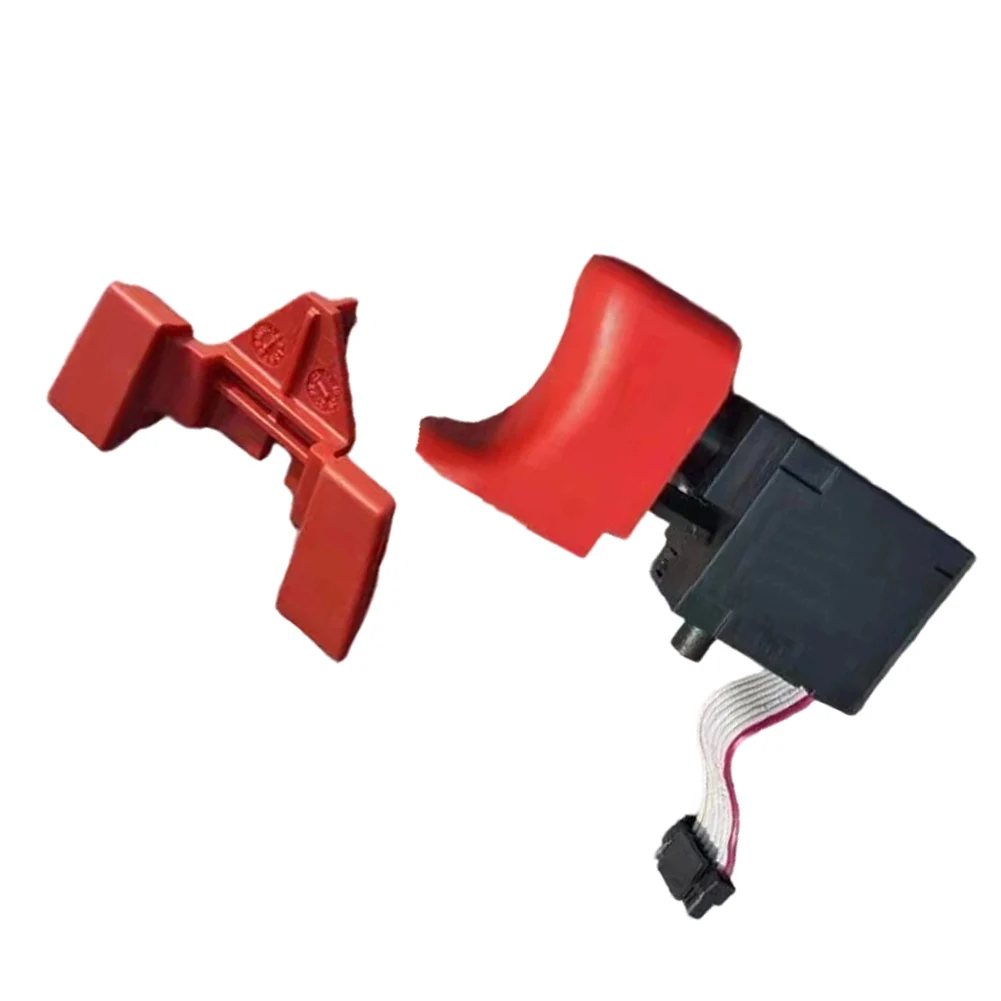 For Drilling Tasks Red Drill Switch Accessory For Cordless Drill Cordless Drill Part High Sensitivity Trigger Easy Installation