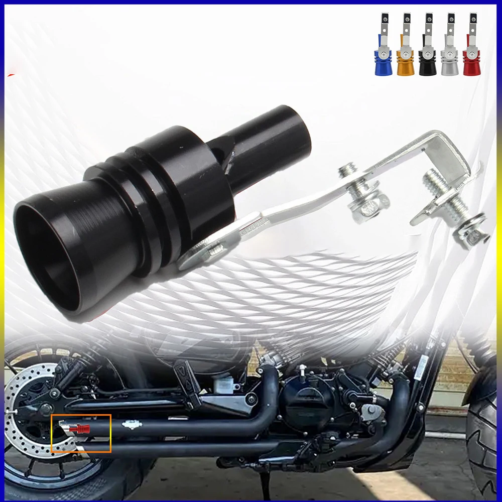 

HQ General Car Motorcycle Tail Throat Whistle Turbo Exhaust Pipe Turbine Whistle Motorcycle Sound Simulator Auto Accessories