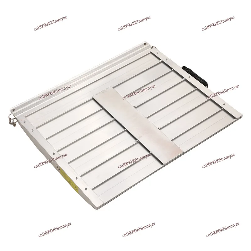 Aluminum Alloy Stairs Steps Ramp Plate Accessible Access Plate for Wheelchair Cart Upper Steps Loading