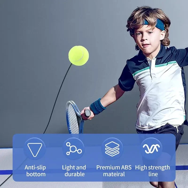 Tennis Training Ball Tennis Trainer Professional Training Primary Tool Exercise Self Study Rebound Ball Indoor Tennis Exercise