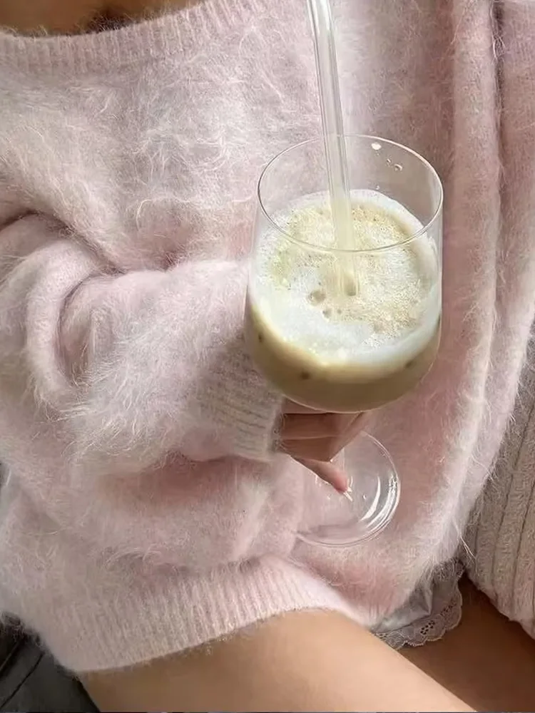 

HH 2022, осенний женский модный мягкий вязаный пуловер, женский однотонный асимметричный свободный свитер с длинными рукавами и открытыми плечами, топы