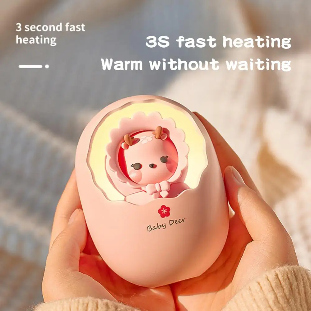 

6000mAh Electric Pocket Heater Pocket Rechargeable Heater for Winter Portable Multifunctional Hand Warmer Adjustable Temperature