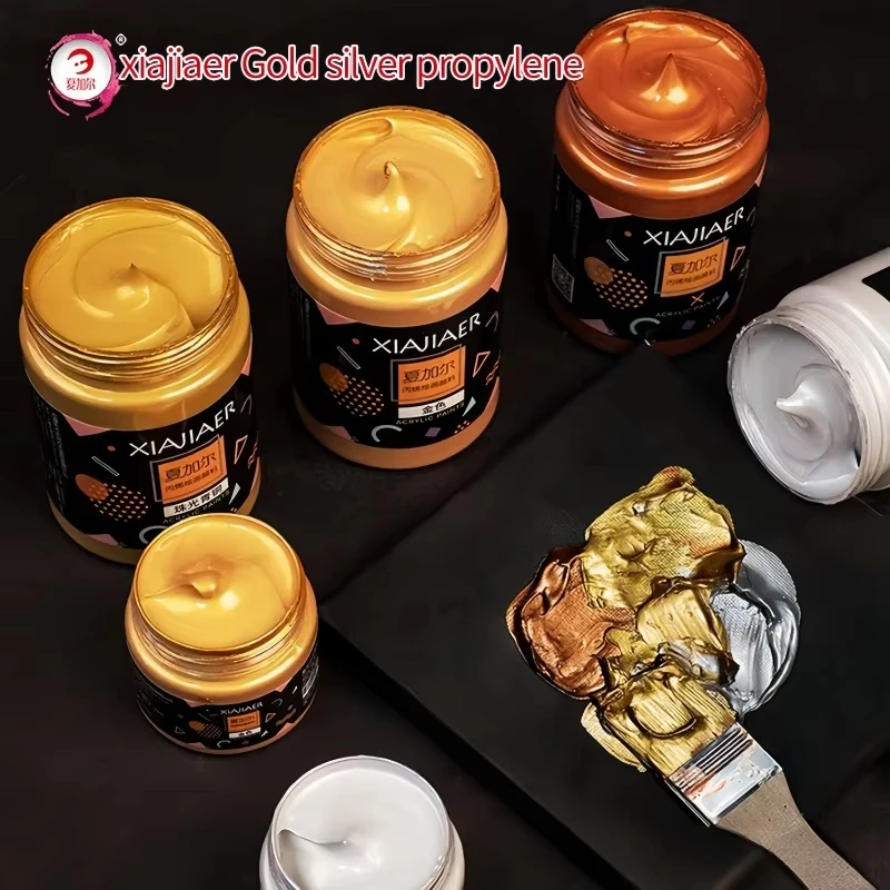 xiajiaer Bottled Acrylic Paint Art Wall Painting Diy Creative Acrylic Is Suitable for Art Classes Art Studios Etc