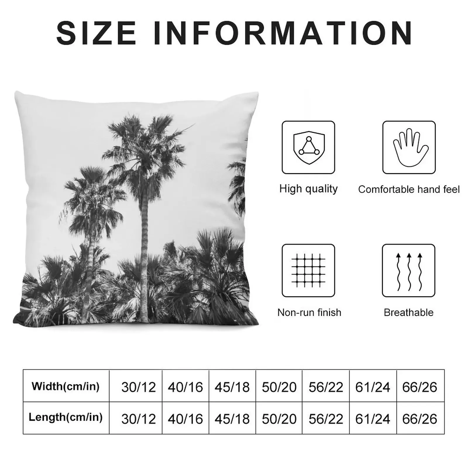 Sabal Palmetto Palm Trees II Throw Pillow Christmas Pillow Cases luxury throw pillow covers Decorative Sofa Cushion