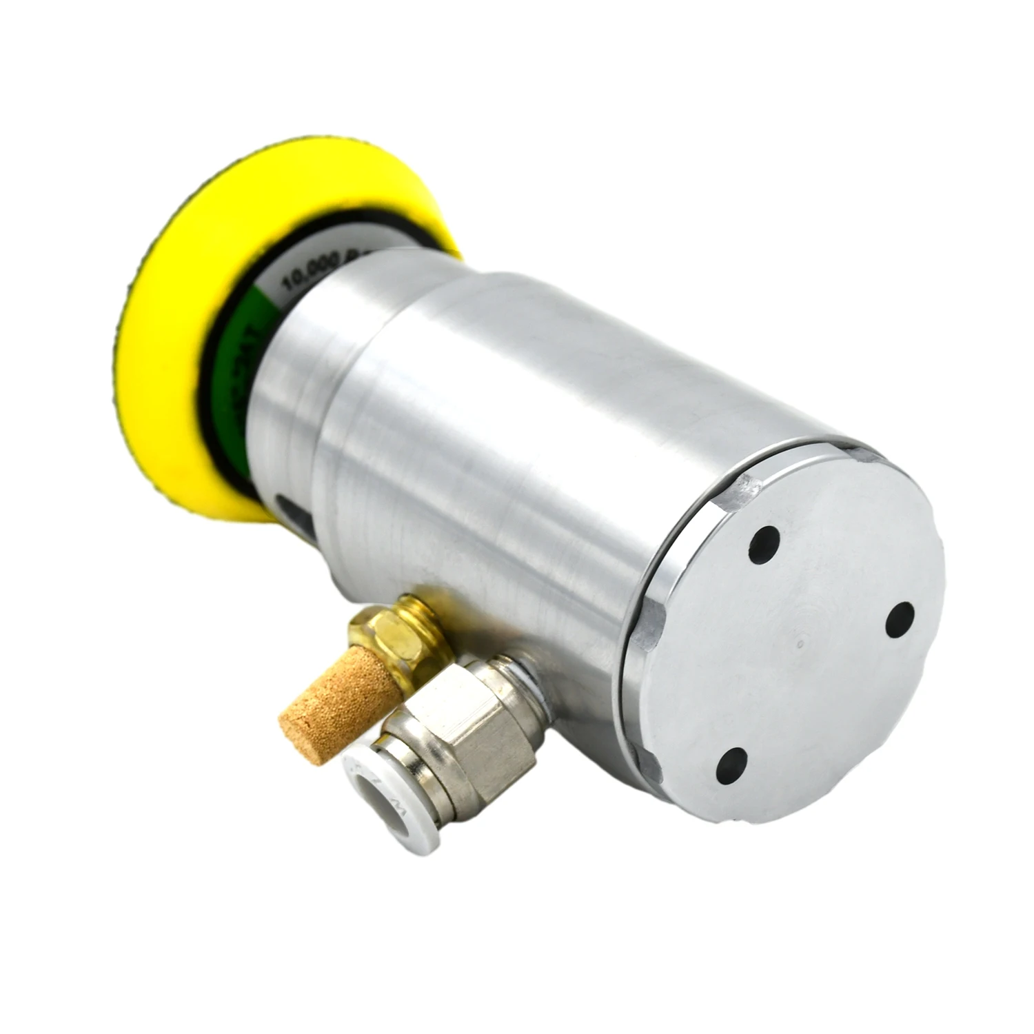 Fotografia 6: Polidora Robótica Pneumática de 3 Polegadas, Lixadeira Orbital Aleatória a Ar 15000RPM, Órbita de 1/8 Polegadas para Braço Robótico (para Sistema de Automação)