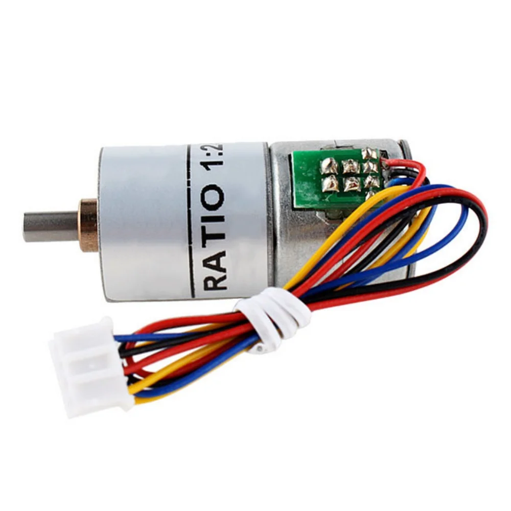 Micro 20BY Gear Stepper Motor 2 Phase 4 Wire Stepping Motor Electric Brushless Reversible Gear Step Motor Reducer Stepper Motor