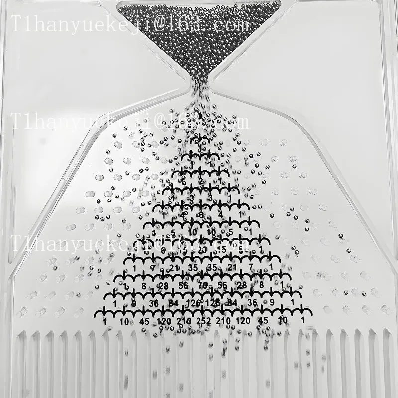 Galton board - normal distribution model - math probability teaching aid - stress relief scientific ornament