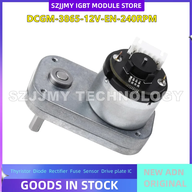 Magnetyczny enkoder Halla typu L z magnesem trwałym Redukcja prądu stałego Silnik 12 V Całkowicie metalowy silnik z przekładnią NOWY ORYGINALNY W MAGAZYNIE