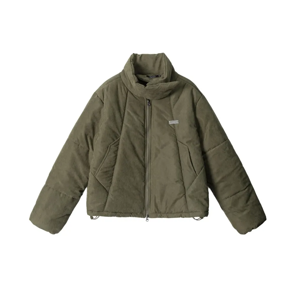 

Военная водолазка, толстая свободная куртка, хлопковые пальто для женщин и девочек, верхняя одежда для акмедиа, весенне-зимняя одежда, уличная одежда