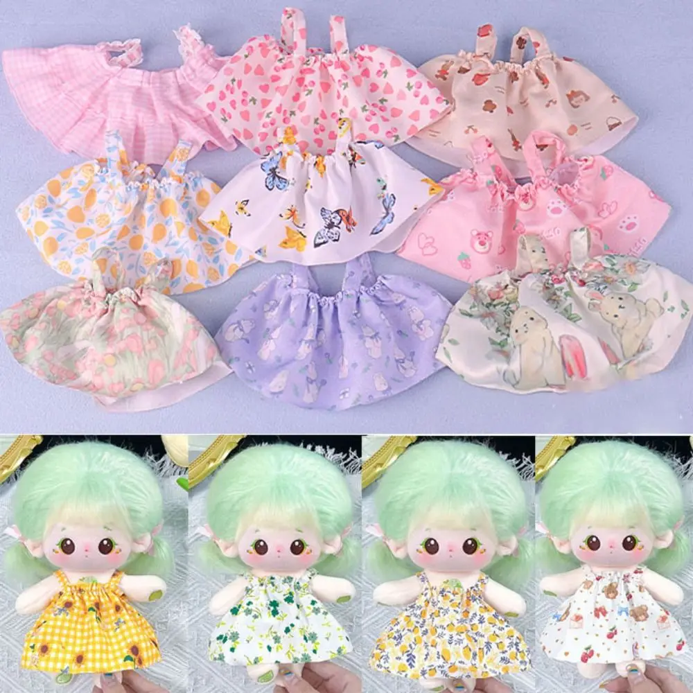 Cute Doll Lovely Clothes With Beret Headband Accessories 12 Styles Plush Dolls Clothes Princess Dress