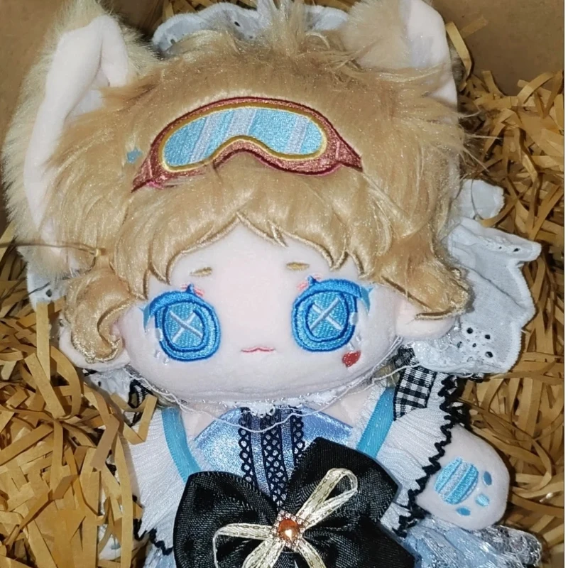 Stuffed Animals Identity V Mechanic Tracy Reznik 20cm Normal Body Cotton Doll Cute Game Plush Toy Birthday Gift for Friends