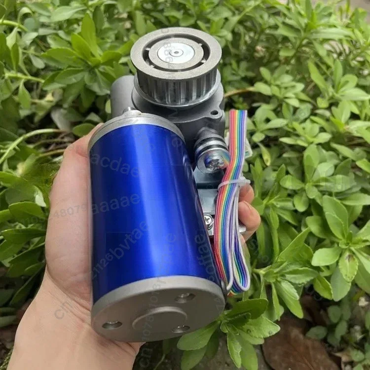 Ultra-quiet High Torque Brushless Worm Gear Motor Induction Automatic Door Accessories Motor 24V 60W