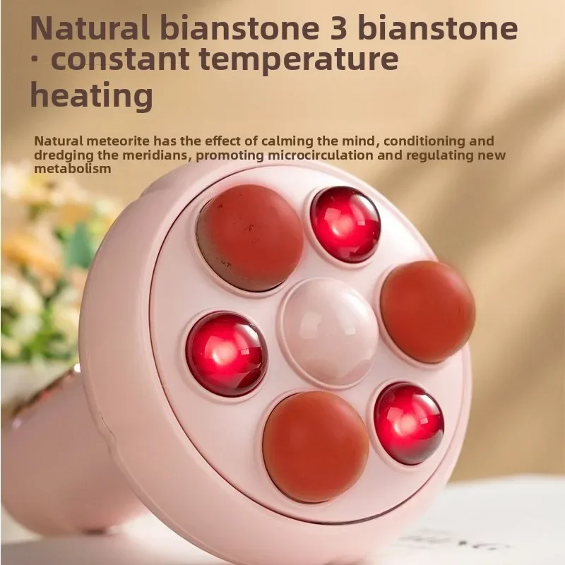 

Новый инструмент для разминания живота Bianshi, массажер для живота, лимфодренажный артефакт для шеи, инструмент для меридиана всего тела