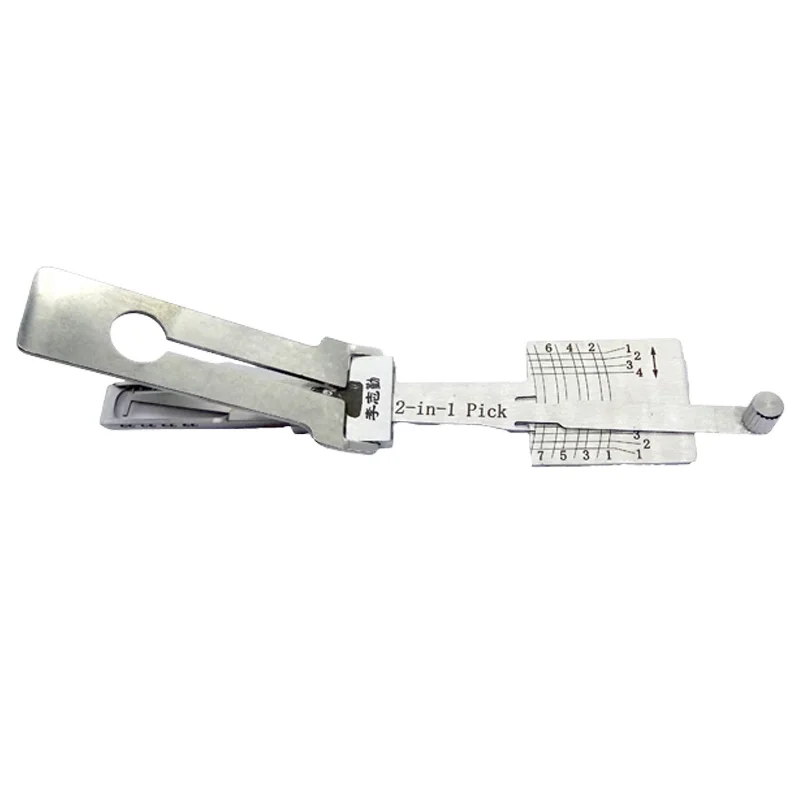 Lishi 2-in-1 TOY 2 Track V.4 Original Auto-Türöffner und Zündschloss-Decoder für Toyota- und Lexus-Modelle, vertikale Fräse – Detail 4