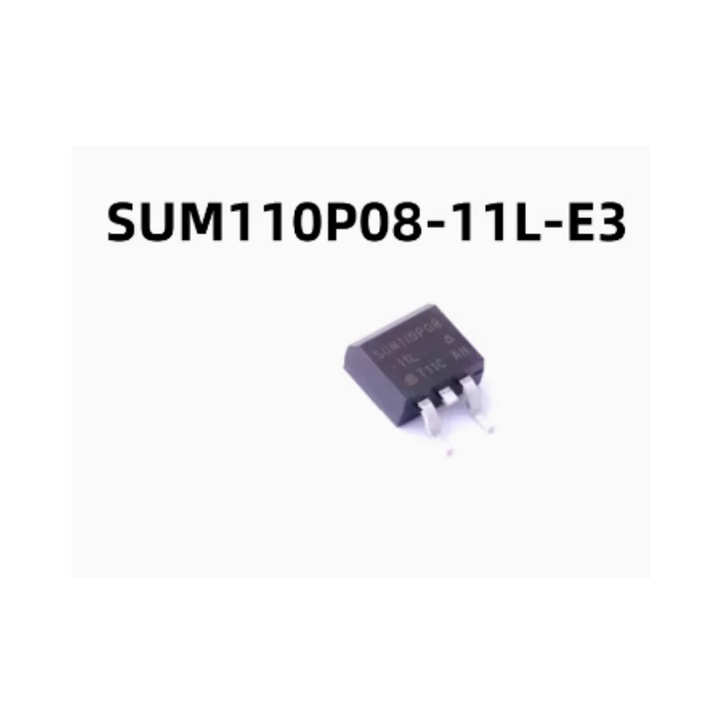 Power Field Effect Transistor SUM110P08-11L-E3 80V110A Surface Mount TO-263-3 Original P-Channel