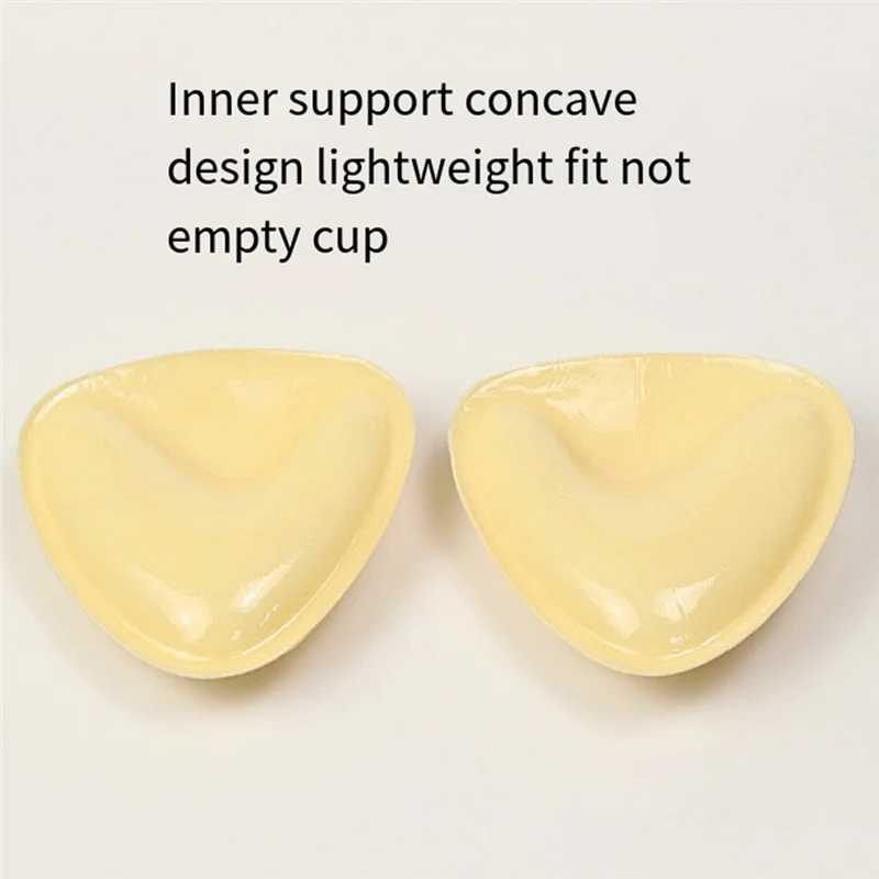 ABSE-Double-Sided Adhesive Bra Liner Adhesive Bra Pad Breast Enhancement Pad Reusable Pad Ultra Instant Lift Pad