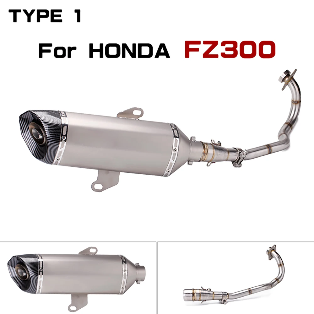 Full Motorcycle Exhaust Muffler system For Forza300 Forza 300 Forza 350 Forza350 2018 2019 2020