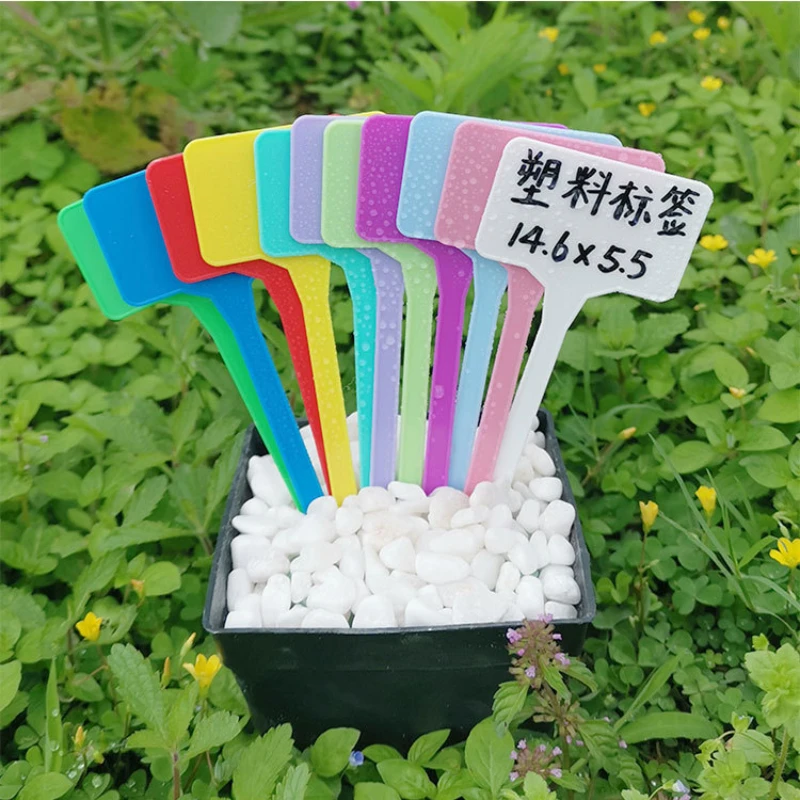 

Т-образные пластиковые водонепроницаемые бирки для растений, детские садовые этикетки для растений, маркеры, этикетки для растений, садовые инструменты для рассады