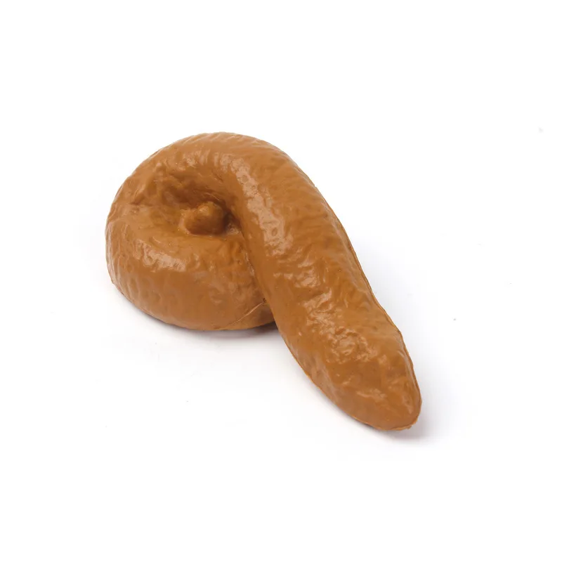 1 Pcs Practical Gag-Funny Joke Tricky Toys Mischief Turd Gag Gift Realistic Shits poop Fake Turd Classic Shit Funny Toys